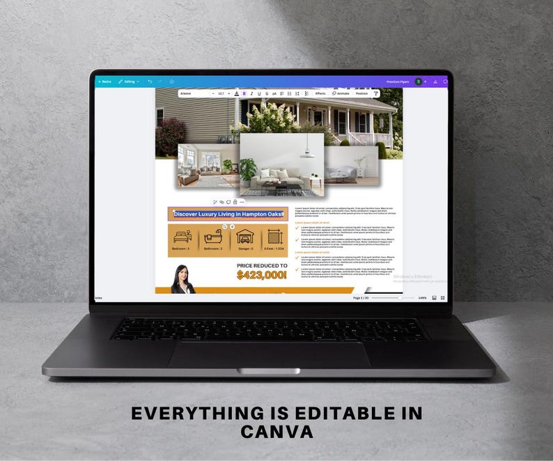 High Quality Real Estate Flyer Bundle | Realtor Flyer Templates | Real Estate Marketing Flyers | Just Listed | Just Sold | Open House | 2025