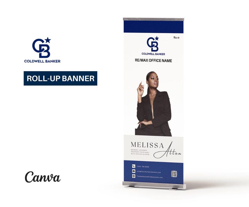 Coldwell Banker Real Estate Marketing Bundle | Blue Templates | Sellers & Buyers Guide, Flyers, Checklists, Social Media Templates | Canva