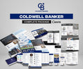 Coldwell Banker Real Estate Marketing Bundle | Blue Templates | Sellers & Buyers Guide, Flyers, Checklists, Social Media Templates | Canva