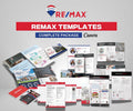Ultimate RE/MAX Realtor Marketing Kit | Red, Blue Templates | Editable Canva Templates | Flyers, Guides, Checklists & More