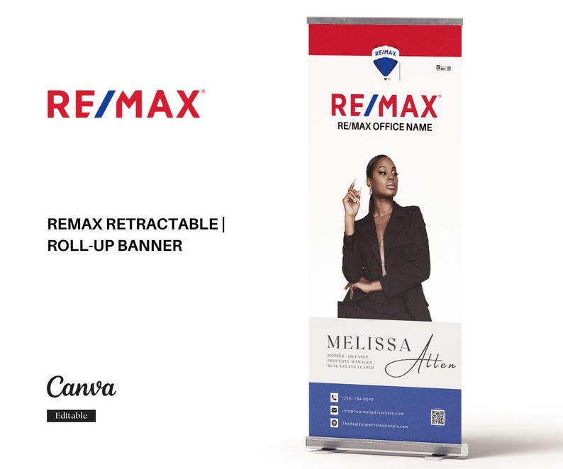 Ultimate RE/MAX Realtor Marketing Kit | Red, Blue Templates | Editable Canva Templates | Flyers, Guides, Checklists & More
