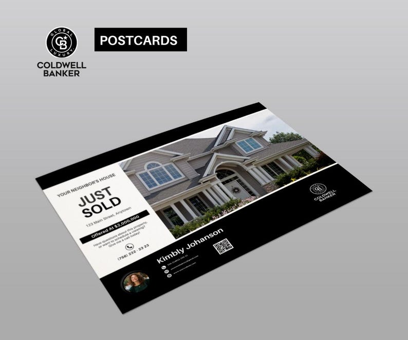 Coldwell Banker Luxury Real Estate Marketing Bundle | Sellers & Buyers Guide, Flyers, Checklists, Social Media Templates | Black and White