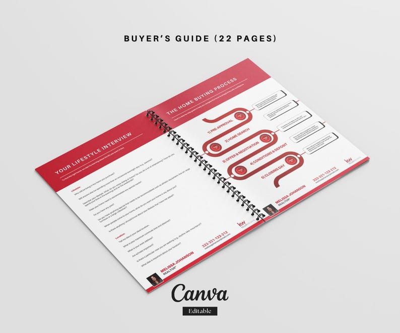 Ultimate Keller Williams Real Estate Marketing Bundle | Premium Red Templates for Realtors | Flyers, Guides, Checklists, Postcards & More