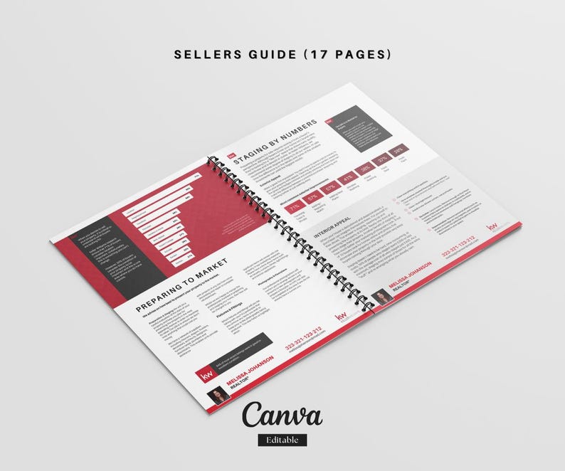 Ultimate Keller Williams Real Estate Marketing Bundle | Premium Red Templates for Realtors | Flyers, Guides, Checklists, Postcards & More