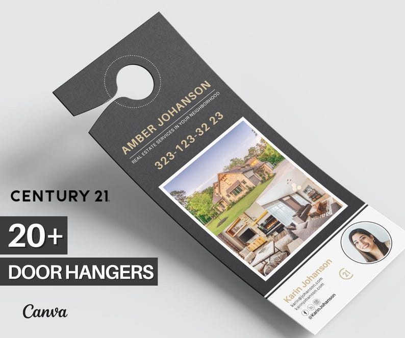 Century 21 FULL PACKAGE | Editable Beige Canva Templates for Realtors | Century 21 | Flyers, Checklists, Social Media & More