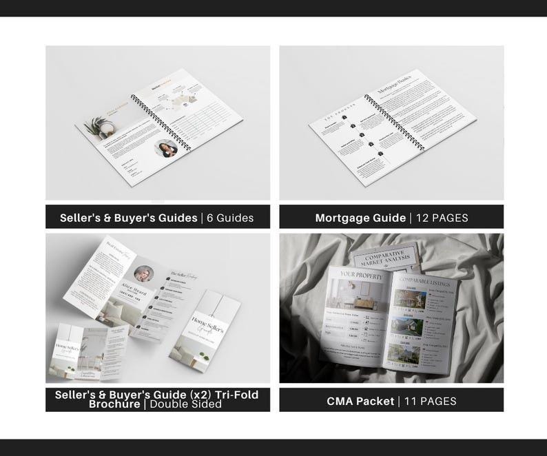 2026 High-End Real Estate Canva Templates for Professionals – Fully Editable & CANVA VAULT