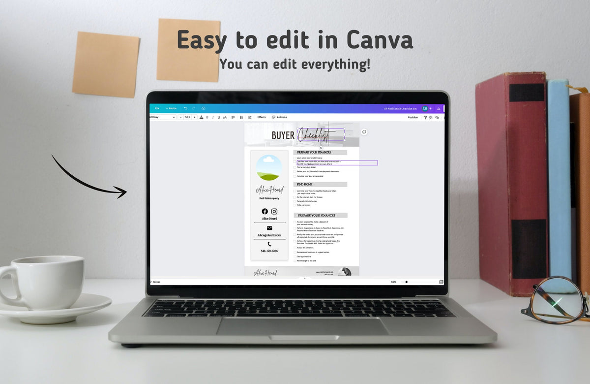 Real Estate Checklist Bundle, Realtor Marketing Templates, Showing Checklist, Buying Checklist, Moving Checklist, Closing Day Checklist