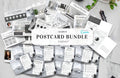 Real Estate Postcard Bundle, Postcard Templates, Market Update, Just Sold, Just Listed, Open House Postcards. Full editable. Free in Canva