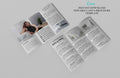Real Estate Brochure, Tri-fold Real Estate Brochure, Full Editable Trifold Brochure, Canva Brochure Template.