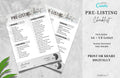 Real Estate Pre-Listing Checklist | Home Selling Guide | Real Estate Templates | Realtor Marketing | Canva Free | Fully Editable.