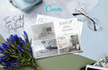 Real Estate Just Listed Postcard, Real Estate Marketing, Editable Canva Template, Farming Postcards, Realtor Farming, Realtor Postcard