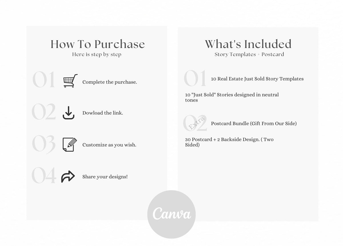 10 Just Sold Stories | Listing Updates | Just Sold Instagram Stories| Real Estate Marketing | Instagram | Realtor Templates | Canva