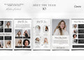 Meet The Team Story Template | Meet The Team Stories | Meet The Team Instagram Stories| Real Estate Marketing | Realtor Marketing | Canva
