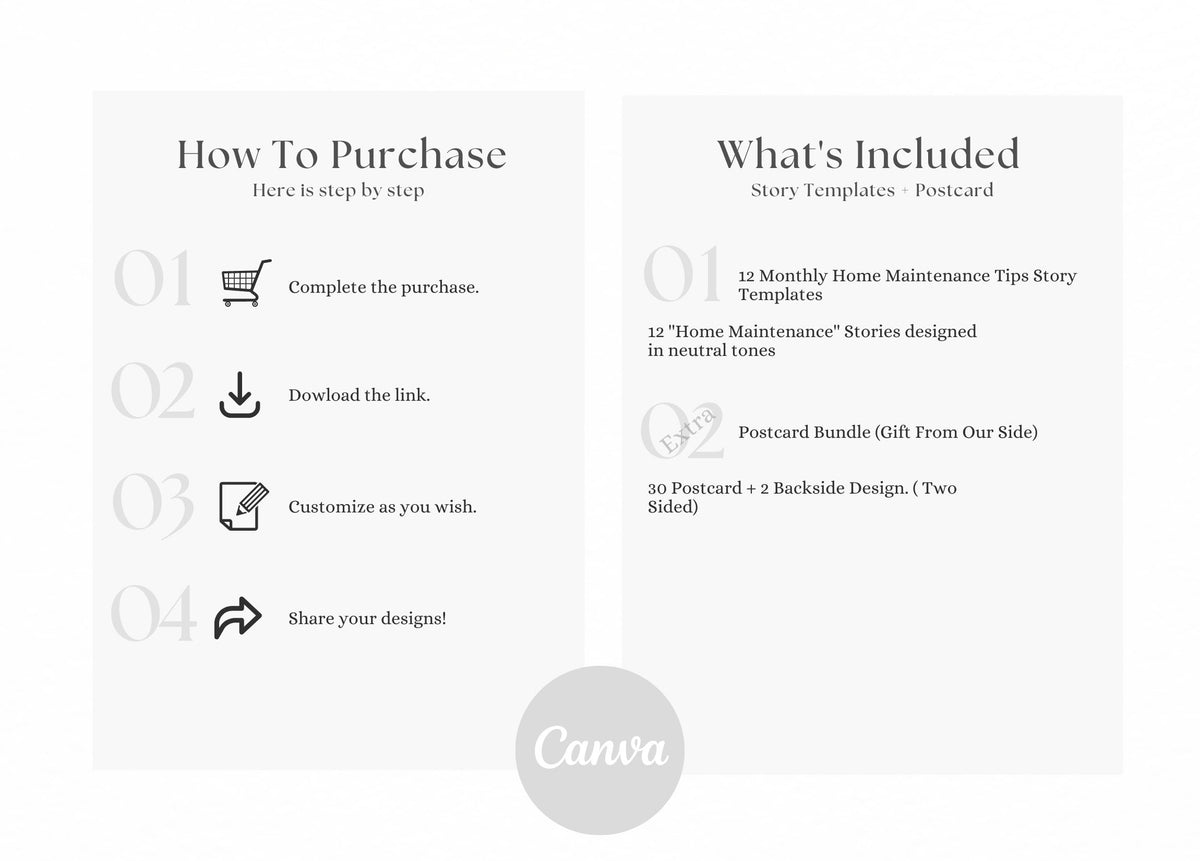 Home Maintenance Tips | Home Maintenance Stories | Home Maintenance Instagram Stories| Real Estate Marketing | Realtor Marketing | Canva