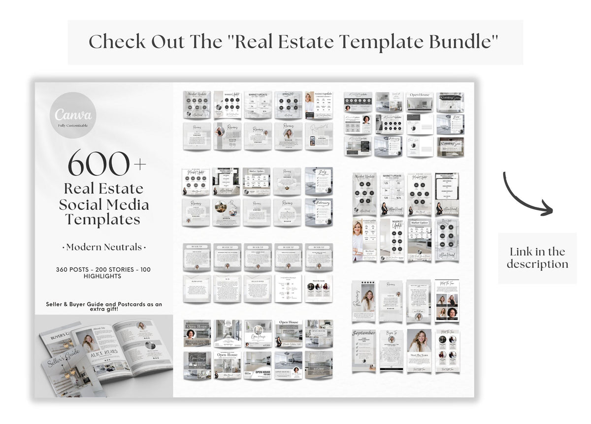 16 Open House Social Media Posts | Listing Updates | Open House Instagram Posts | Real Estate Marketing | Instagram | Facebook Posts |