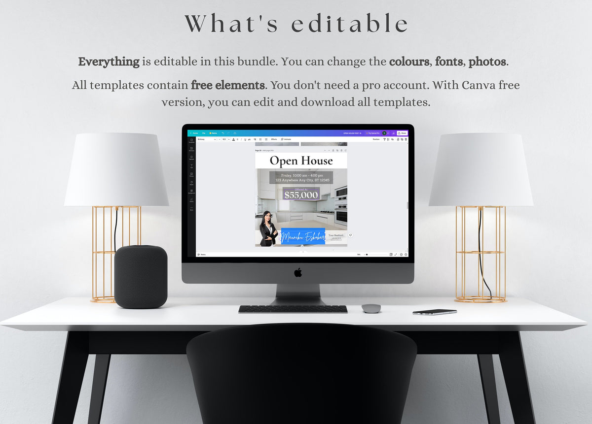 I Will Customize Real Estate Templates For You, Real Estate Social Media, Realtor Branding, Realtor Tools, 2 Days Delivery