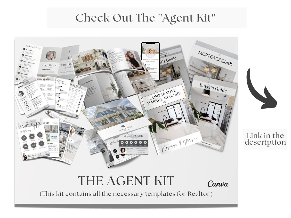 Seller Real Estate Guide | Realtor Buyer Guide | Home Buyer Guide | Realtor Guides | Realtor Canva Templates | Real Estate Marketing Tools