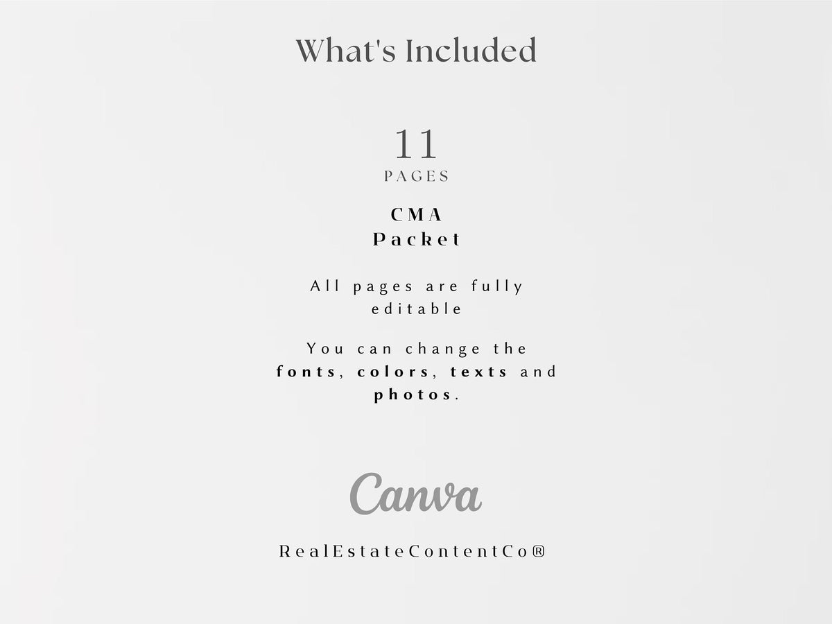 Real Estate Marketing Guide Bundle , Seller and Buyer Guide, Mortgage Guide, CMA Packet, Realtor Marketing, Canva