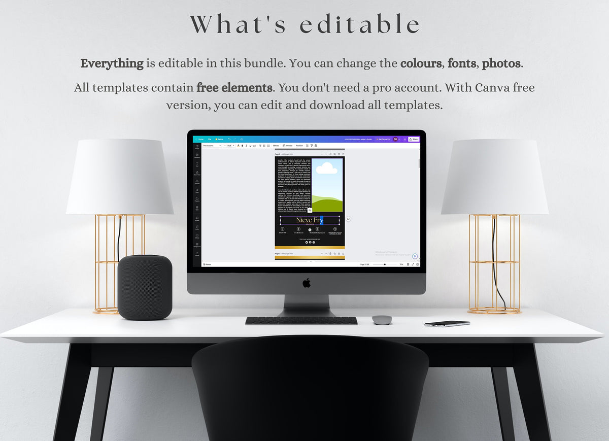 Luxury Seller Real Estate Guide | Seller's Guide | Luxury Realtor Templates | Realtor Canva Templates | Real Estate Marketing Tools