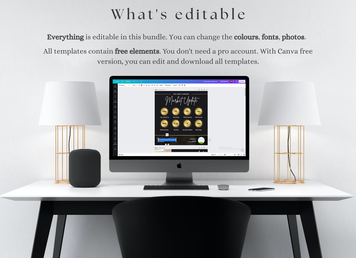 450 Luxury Real Estate Instagram Post Templates | Luxury Realtor Templates | Social Media Templates | Instagram Canva Template
