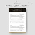 Real Estate Open House Sign In Sheet, Realtor Open House, Sign In Sheet Editable Canva Template & PDFs, Real Estate Marketing Templates