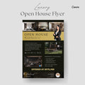 Open House Flyer | Real Estate Open House Flyer Template | Just Listed Flyer | Real Estate Marketing | Editable Canva Template
