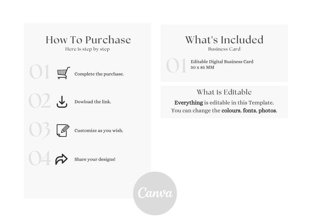 Luxury Digital Business Card | Realtor Business Card | Real Estate Business Card | Realtor Prospect Card | Realtor Canva | Luxury Design