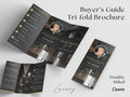 Luxury Seller's Guide Brochure, Real Estate Tri-Fold Brochure, Tri-fold Real Estate, Seller Guide, Real Estate Marketing, Double-Sided