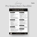 Pre-Inspection Checklist, Home Seller Checklist, Seller Packet, Inspection, Realtor Templates, Realtor Leads, Real Estate Inspection, Canva