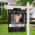 Real Estate For Sale and Open House Sign | DIY Canva Template or Custom Design | Silver Yard Sign | Yard Sign Template
