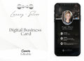 Silver Digital Business Card | Realtor Business Card | Real Estate Business Card | Realtor Prospect Card | Realtor Canva