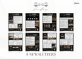 Luxury Real Estate Newsletter Bundle | Summer, Winter, Fall, Spring | Real estate marketing | Realtor newsletter | Realtor Marketing