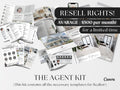 MASTER RESELL RIGHTS, Real Estate Templates Canva, Realtor, Real Estate Plr, Mrr, Digital Products to sell, All templates in our store