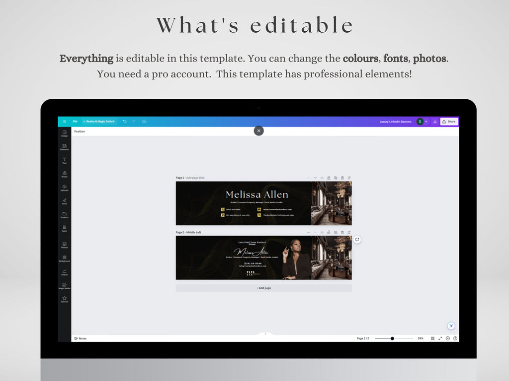 Luxury Linkedin Banner | Real Estate Linkedin Banner | Realtor Banner | Very Luxury Linkedin Banner