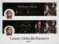Luxury Linkedin Banner | Real Estate Linkedin Banner | Realtor Banner | Very Luxury Linkedin Banner