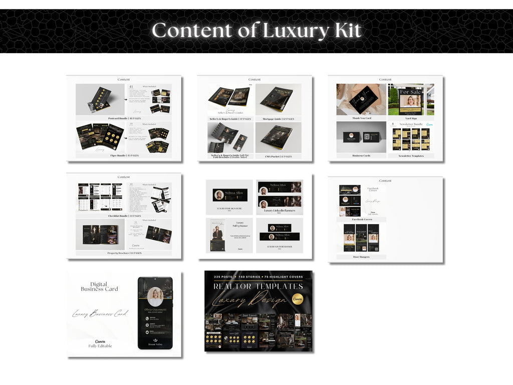 All Templates In Our Shop | Real Estate Marketing | Guides | Checklists | Real Estate Flyers | Real Estate Templates | Canva