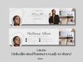 Linkedin Banners | Real Estate Linkedin Banners | Realtor Banner | Linkedin Banner Canva | Realtor Linkedin | Ready to Share