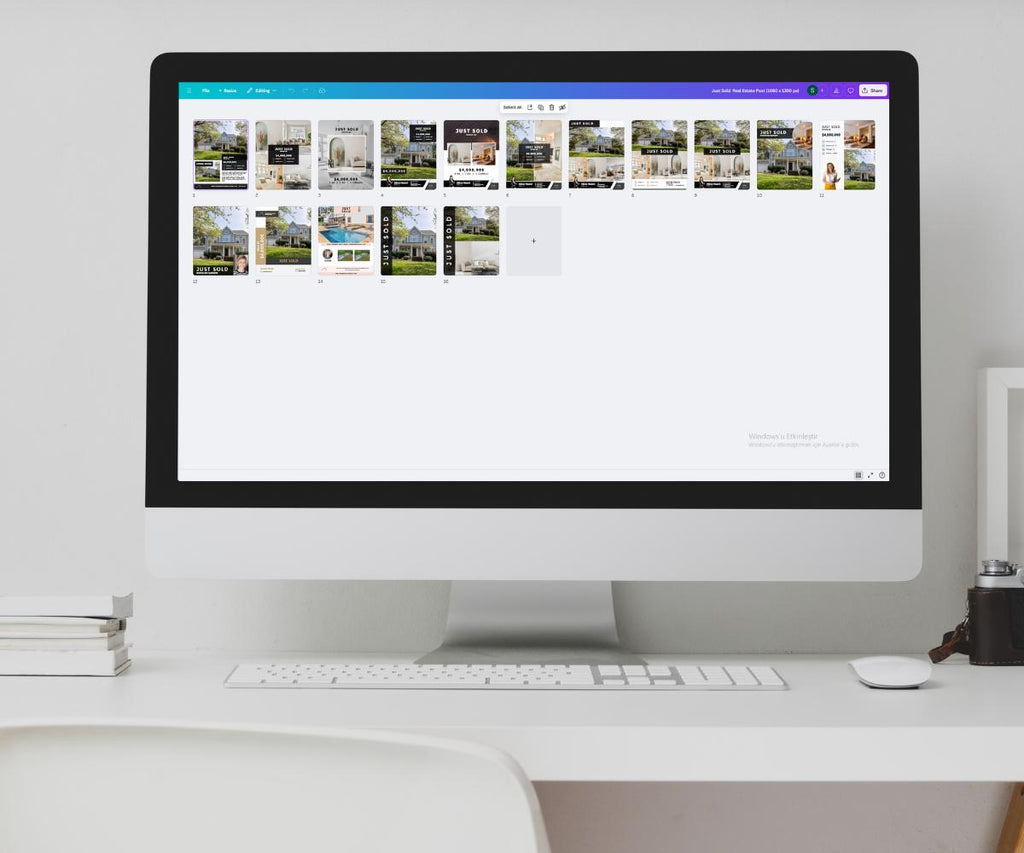 Just Sold Premium Quality Social Media Posts |Just Sold Instagram Posts and Stories | Real Estate Marketing | Three Different Sizes | Canva