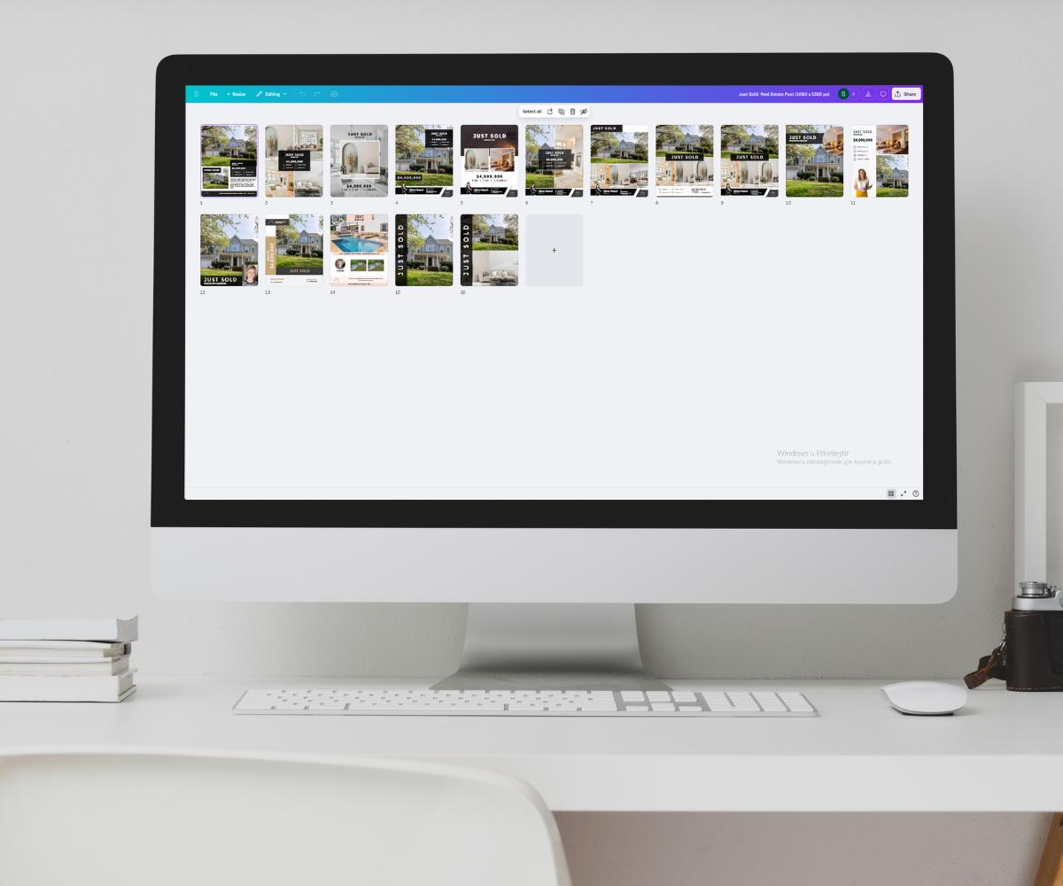 Just Sold Premium Quality Social Media Posts |Just Sold Instagram Posts and Stories | Real Estate Marketing | Three Different Sizes | Canva