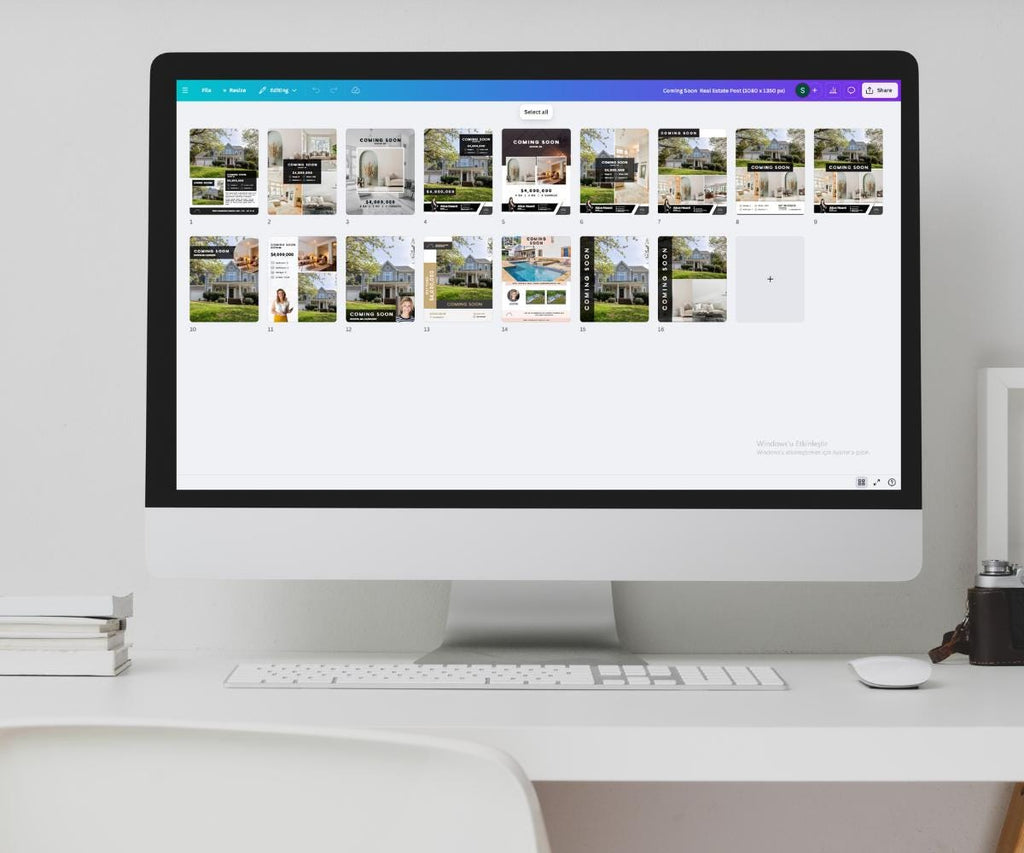 Coming Soon Premium Quality Social Media Posts | Listing Updates | Coming Soon Instagram Posts | Real Estate Marketing | Three Sizes | Canva