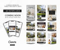 Coming Soon Premium Quality Social Media Posts | Listing Updates | Coming Soon Instagram Posts | Real Estate Marketing | Three Sizes | Canva