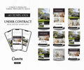 Under Contract Premium Quality Social Media Posts | Listing Updates | Real Estate Marketing | Instagram Posts and Stories | Canva