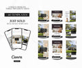 Just Sold Premium Quality Social Media Posts |Just Sold Instagram Posts and Stories | Real Estate Marketing | Three Different Sizes | Canva