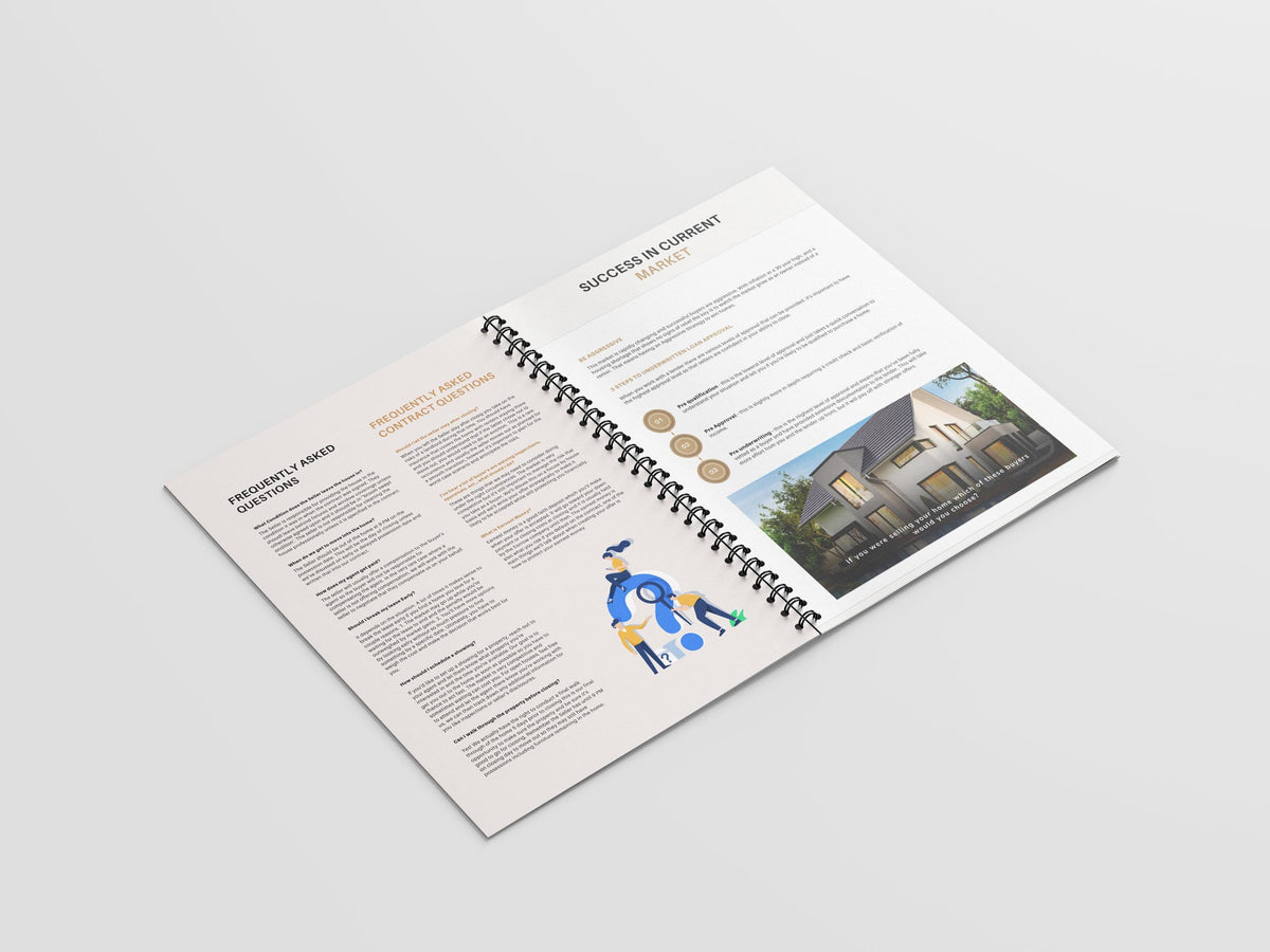 Seller's & Buyer's Guides, Listing Presentation, Buyer's Guide, Seller's Guide, Premium Designs, Premium Guides, Canva