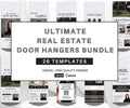 Ultimate Real Estate Door Hangers | Door Hanger Bundle | Real Estate Farming | Realtor Branding | Editable Canva Templates | 2025