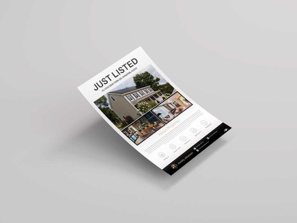 High Quality Real Estate Flyer Bundle | Realtor Flyer Templates | Real Estate Marketing Flyers | Just Listed | Just Sold | Open House | 2025