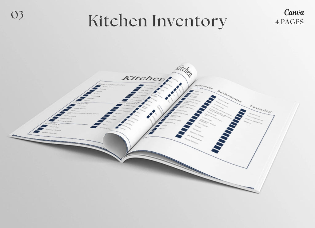 Blue Airbnb Welcome Book | Cleaning Checklists | VRBO Welcome Book | House manual | Editable Blue Airbnb Guest Book | Canva Airbnb