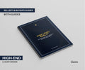 Luxury Navy Blue Guides, Seller's & Buyer's Guides, Listing Presentation, Buyer's Guide, High-End Design, Canva