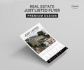 Just Listed Flyer 3, Listing Update Flyer, Premium Quality Flyer | Canva Flyer | Real Estate Marketing | Real Estate Farming | 2026 Design