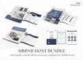 Blue Airbnb Welcome Book | Cleaning Checklists | VRBO Welcome Book | House manual | Editable Blue Airbnb Guest Book | Canva Airbnb